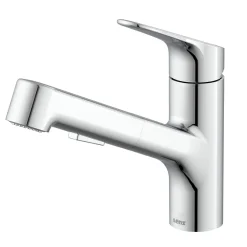 SP-Armatur KOA mit Geschirrbrause,schwenkbar, Keramikkartusche, chrom