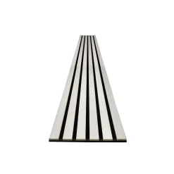 SPECHT Deluxe Akustikpaneel Eiche weiss2500x600x21mm Filz starr
