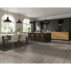 Specht Laminat Aqua Eiche grau 128,5x19,2x0,8 cm