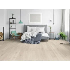 Specht Landhausdiele Deluxe AQUA Eiche weiß 128,5 x 19,2 cm