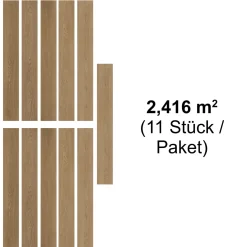 SPECHT SPC Vinyl Classic Eiche SolarisSilent 1220x180x4,5mm NS 0,3 mit TS