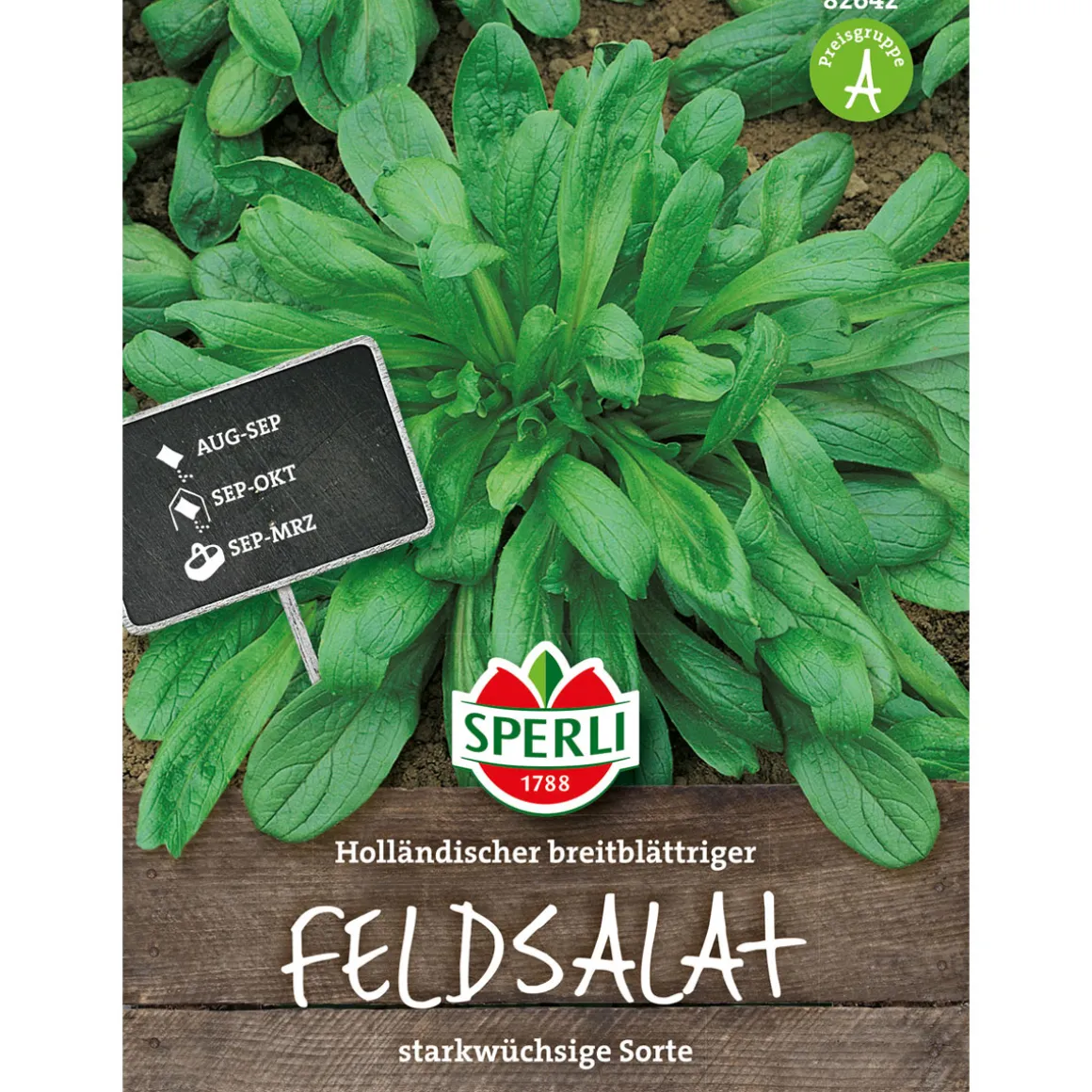 Sperli Feldsalat Holländischer breitblättriger