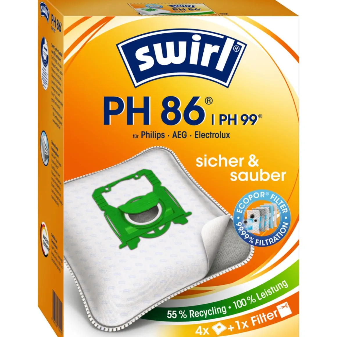 Staubsauger-Beutel PH 86 EcoPor
