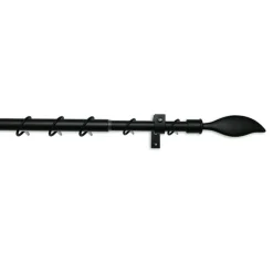 Stilgarnitur Flame 16/19mm schw, 130 - 240cm