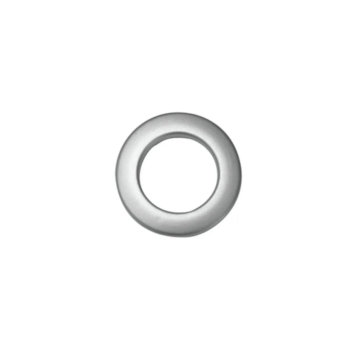 Stoffoese 46/28 mm silber matt 10er