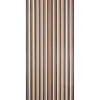 Streifenvorhang braun-beige