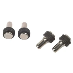 Suki Bodenträger Metall Durchmesser 0,5 x 0,8 cm schwarz 8 Stück