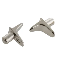 Suki Bodenträger Stahl Durchmesser 0,5 x 0,8 cm vernickelt 8 Stück