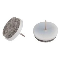 Suki Filzgleiter mit Stift Durchmesser 2,8 cm weiß 4 Stück