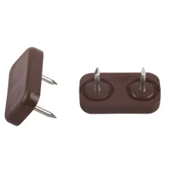 Suki Gleitnägel 30 x 18 mm braun 4 Stück