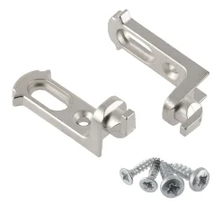 Suki Rückwandverbinder Stahl 2,2 x 1,4 cm 4 Stück