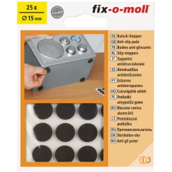 Suki Rutschstopper klebend Durchmesser 1,5 cm schwarz 25 Stück