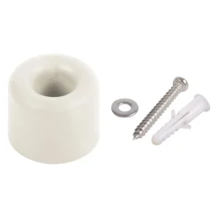 Suki Türstopper mit Schraube 3 cm weiß