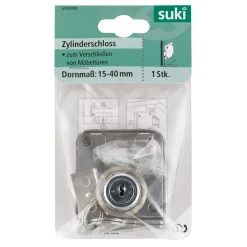 Suki Zylinderschloss verschiedenschließend 22 mm