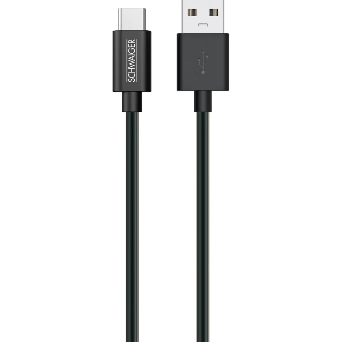 Sync u. Ladekabel Typ C auf A 2,0mschwarz