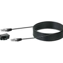 TAE/DSL Steckeradapter mit Modemkabel6m