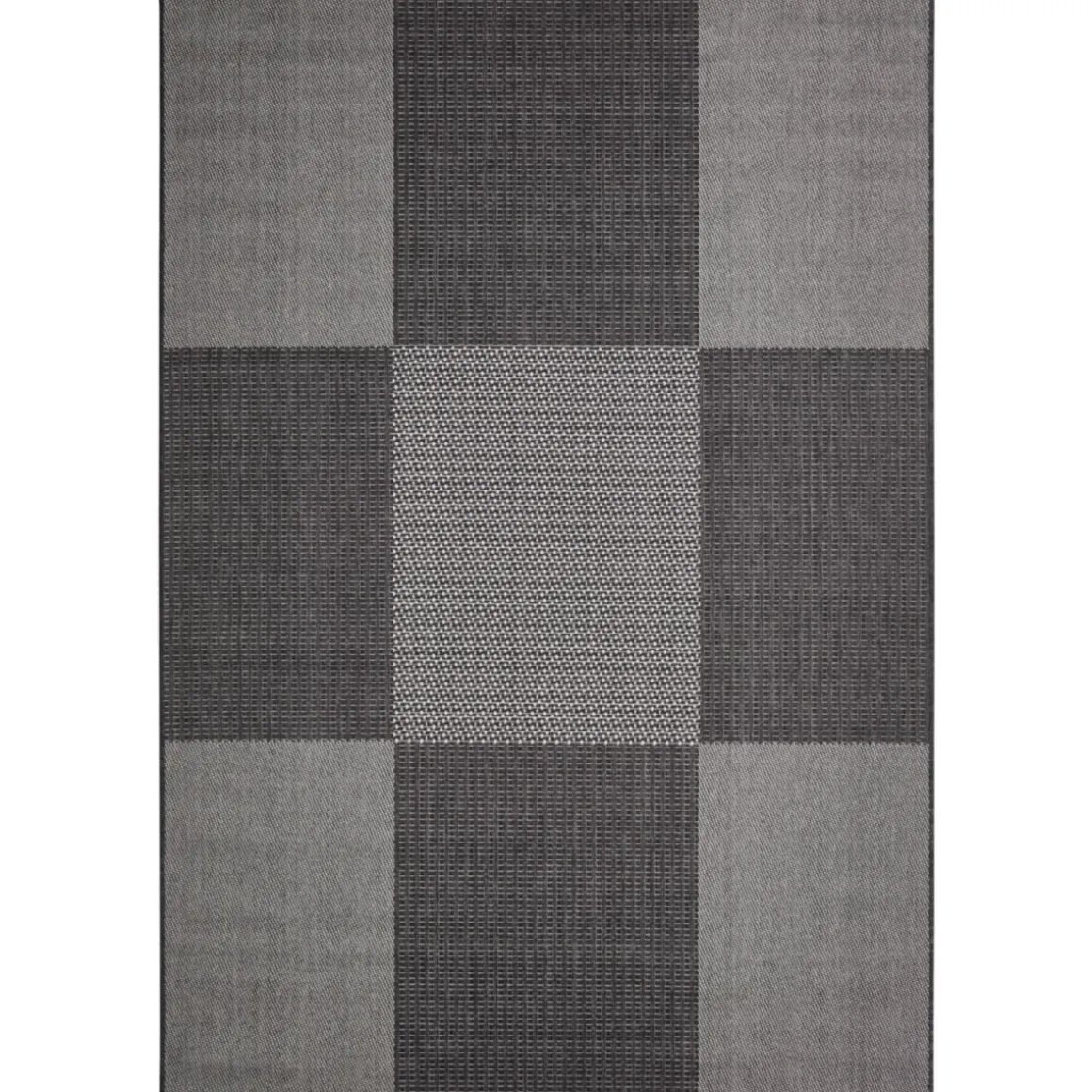Teppich Arizona 133x190cm kariertanthrazit 972-81