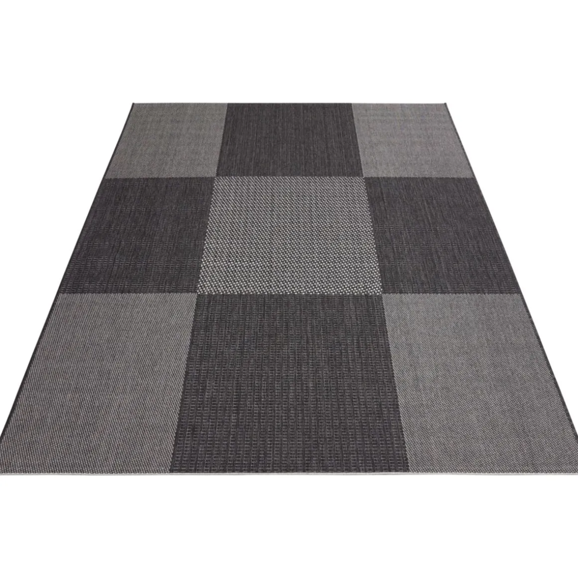 Teppich Arizona 133x190cm kariertanthrazit 972-81