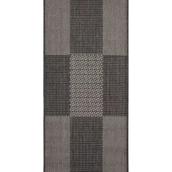 Teppich Arizona 67x140cm kariertanthrazit 972-81