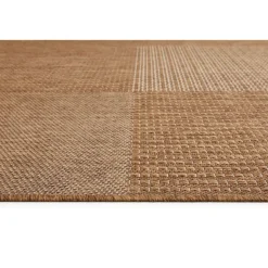 Teppich Arizona 160x230cm kariert beigebraun 972-10