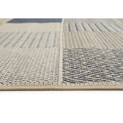 Teppich Clyde 160x230cm beige-blau