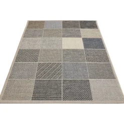 Teppich Clyde 120x170cm beige-blau