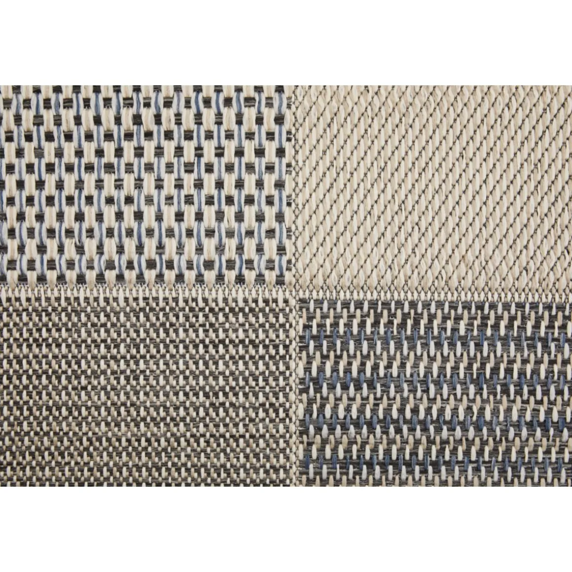 Teppich Clyde 120x170cm beige-blau