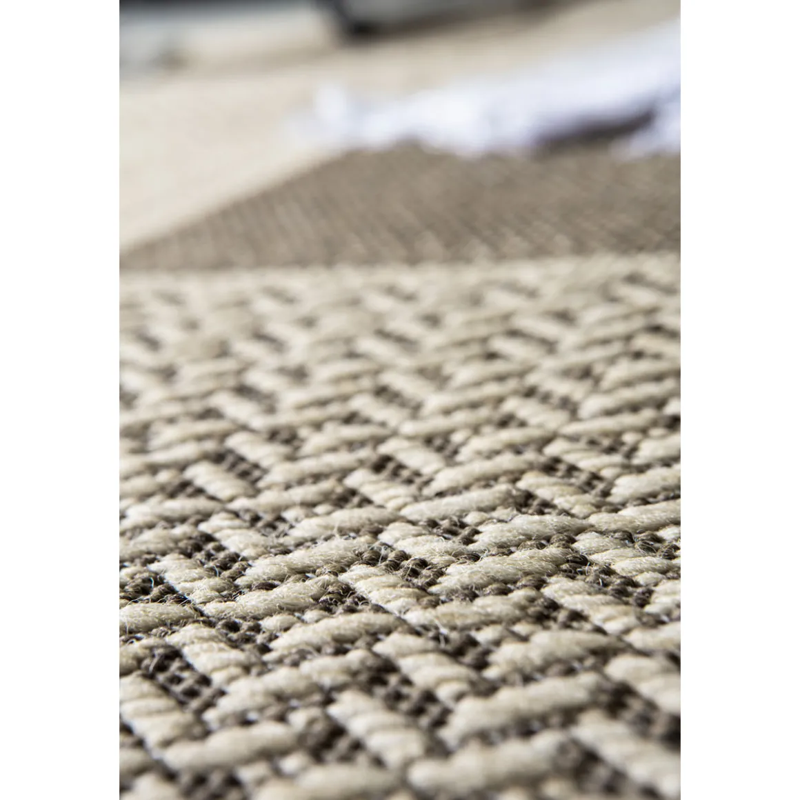 Teppich Savannah 57x110cm hellbraun