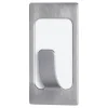 Tesa Haken Powertstripe Small Metallic Rechteck 2 Haken und 4 Strips