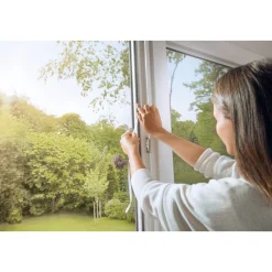 Tesa IS Pollen- & Insektengitter für Fenster, anthrazit, 1,3x1,5m