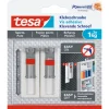 Tesa Klebeschraube für Tapete und Putz verstellbar 2 Stück Traglast 2 x 1 kg