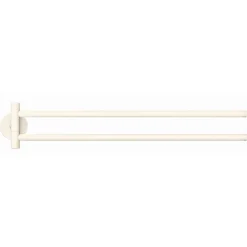 Tesa MOON White Handtuchhalter zweiarmig