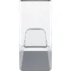 Tesa Powerstrips transparent matt chrome