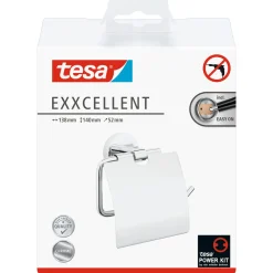 Tesa Toilettenrollenhalter mit Deckel Exxcellent