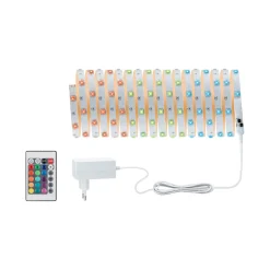 TIP LED Stripe Komplett Set 10m RGB IP2019W 230/24V weiss