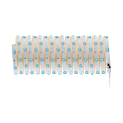 TIP LED Stripe Komplett Set 10m RGB IP2019W 230/24V weiss