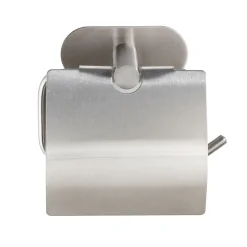 Toilettenpapierhalter mit Deckel OreaMatt Turbo-Lock Edelstahl