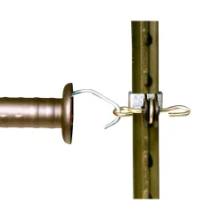Torgriffisolator T-Post schwarz 4 Stück
