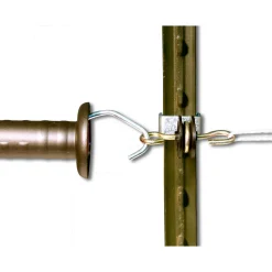 Torgriffisolator T-Post schwarz 4 Stück