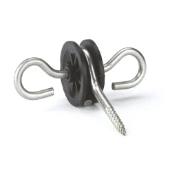 Torgriff-Set mit Seilschnellverbinder 9-teilig schwarz