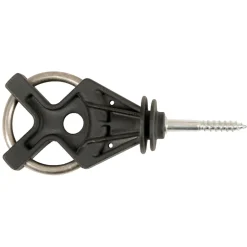 Torisolator X3 Durchmesser 6 mm verzinkt schwarz 10 Stück