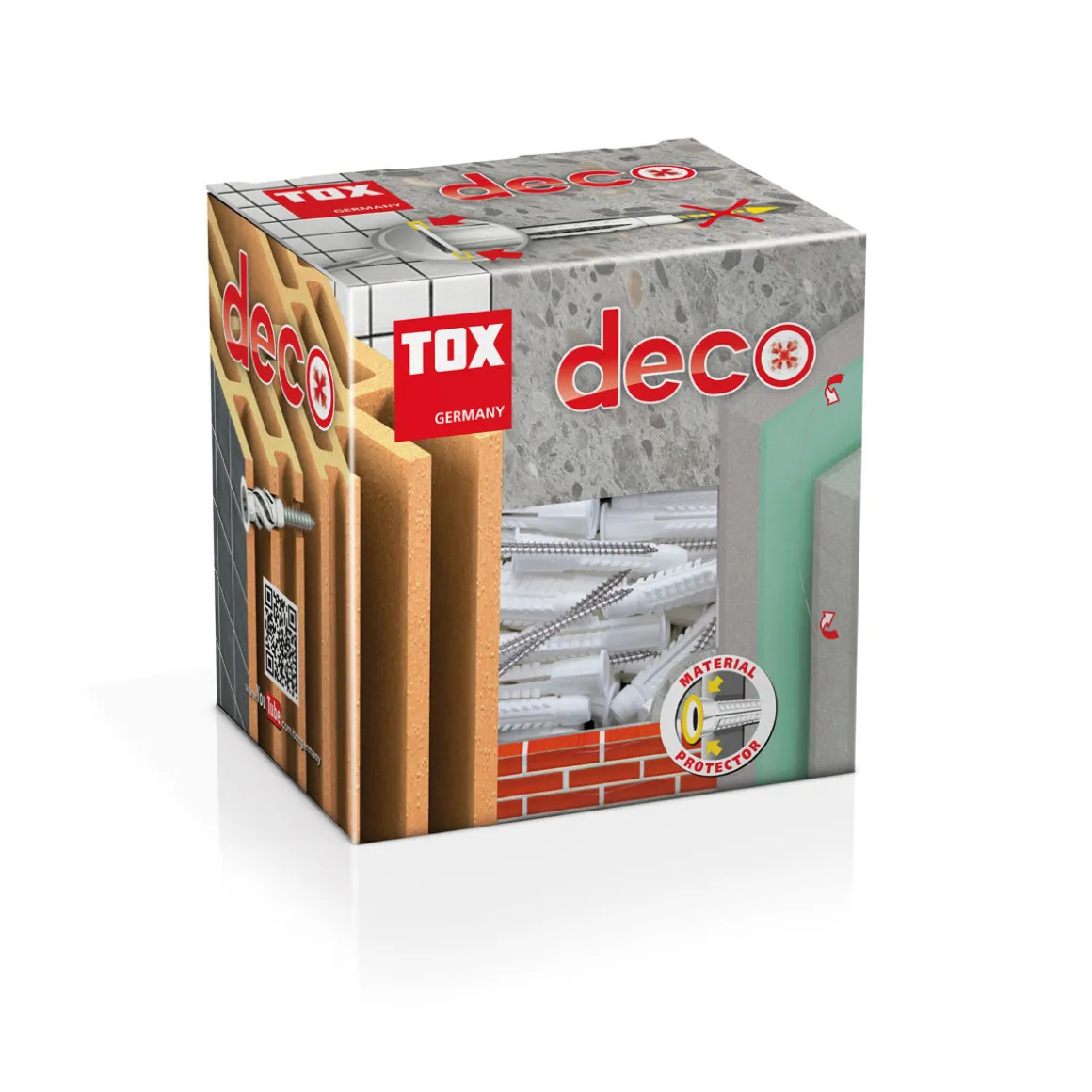 TOX Allzweckdübel Deco 10/66 6 Stück