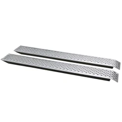 UnitecAuffahrrampe klappbar 200x25 cm