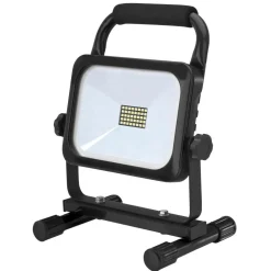 Unitec LED Akku-Strahler 20W 1600lm schwarz