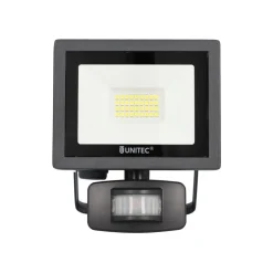 Unitec LED Wand-Strahler Bewegungsmelder 20W 1600lm anthrazit