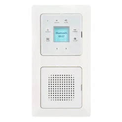 Unitec Unterputz-Radio mit Touchfunktion und Bluetooth weiß
