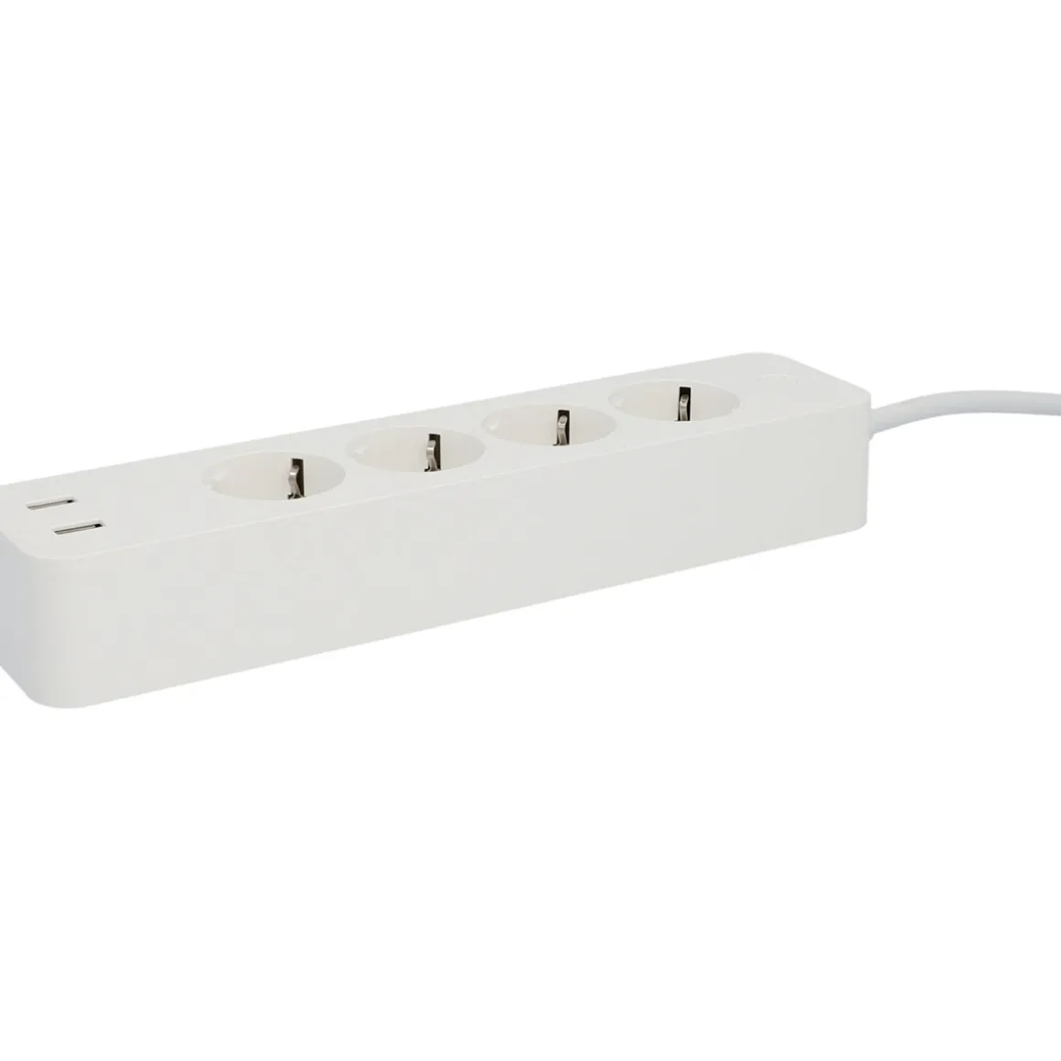 Unitec WIFI Steckdosenleiste Smart 4fach inkl 2xUSB weiß