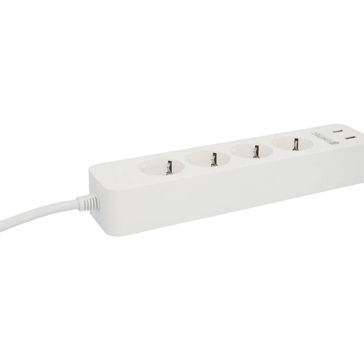 Unitec WIFI Steckdosenleiste Smart 4fach inkl 2xUSB weiß
