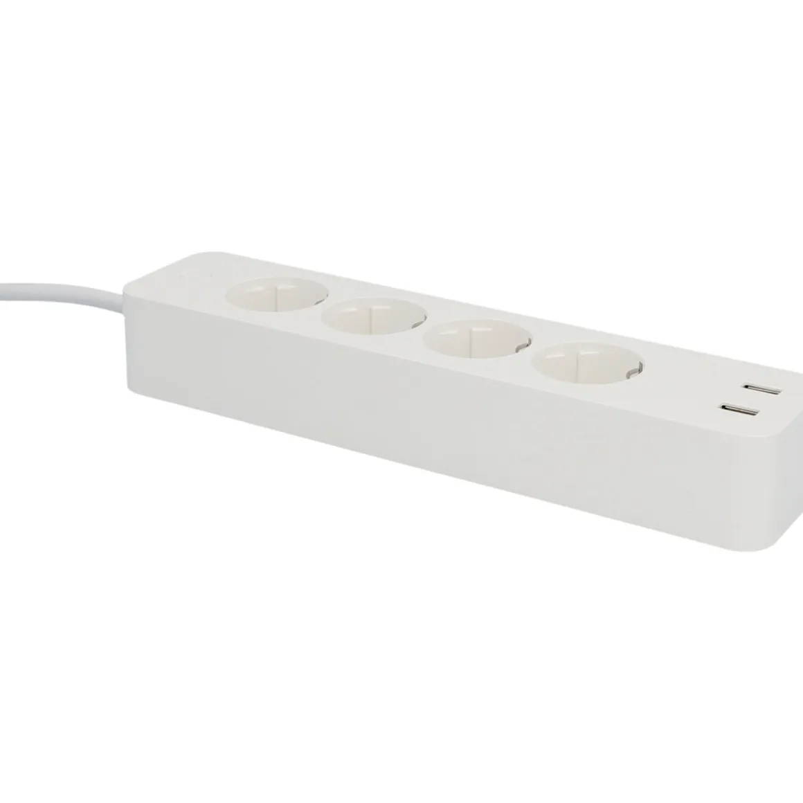 Unitec WIFI Steckdosenleiste Smart 4fach inkl 2xUSB weiß