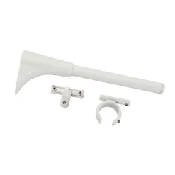 Univers-Träger 1+2lf DM 20cm weiß